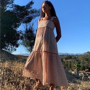 EUC Christy Dawn The Chiara Dress in Strawberry Fields - size M